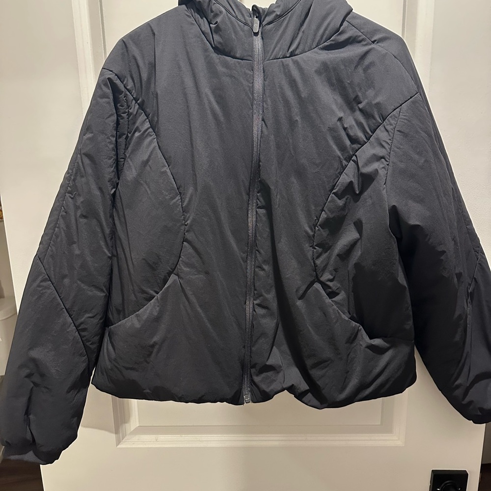 Lululemon Athletica Black Hooded Jacket